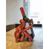 Porte-bouteille Octopus imprimé en 3D - support bouteille de vin design pieuvre - Ma Boutique 3D